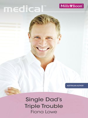 cover image of Single Dad's Triple Trouble